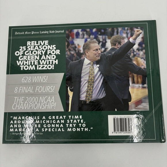 Mr. March: One Coach Tom Izzo Michigan State 25 Years of Spartans Glory - Picture 3 of 7